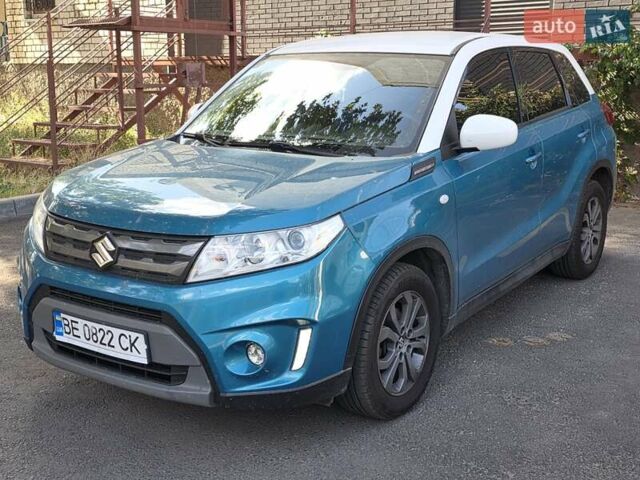 Синий Сузуки Витара, объемом двигателя 1.59 л и пробегом 90 тыс. км за 15000 $, фото 1 на Automoto.ua