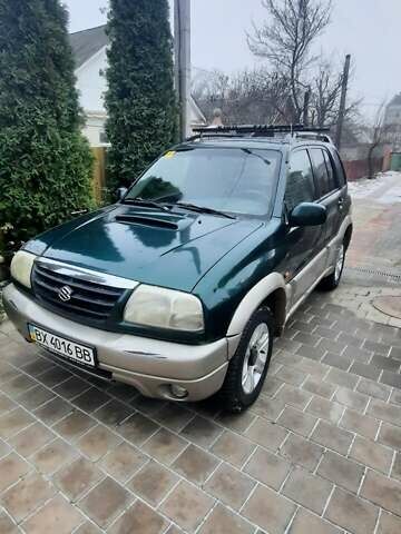 Зелений Сузукі Вітара, об'ємом двигуна 2 л та пробігом 220 тис. км за 5800 $, фото 1 на Automoto.ua