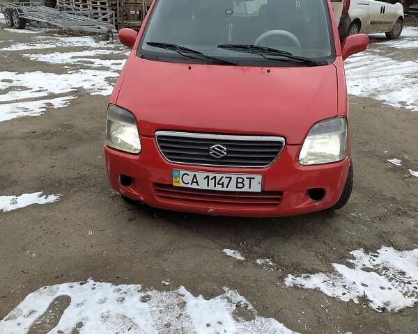 Красный Сузуки Вагон Р, объемом двигателя 1.3 л и пробегом 179 тыс. км за 2050 $, фото 1 на Automoto.ua