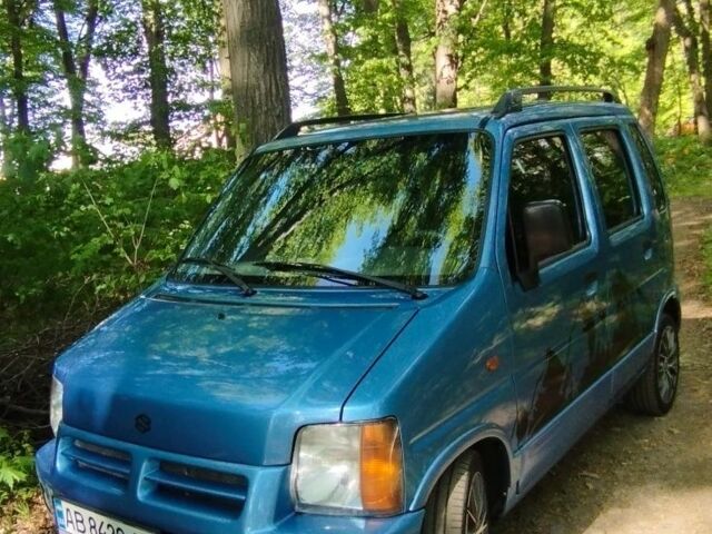 Синий Сузуки Вагон Р, объемом двигателя 1.2 л и пробегом 215 тыс. км за 3150 $, фото 1 на Automoto.ua