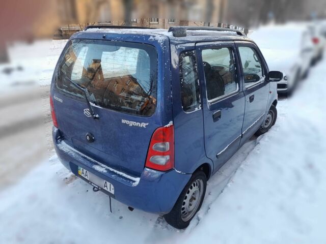 Синий Сузуки Вагон Р, объемом двигателя 1.3 л и пробегом 65 тыс. км за 3950 $, фото 1 на Automoto.ua