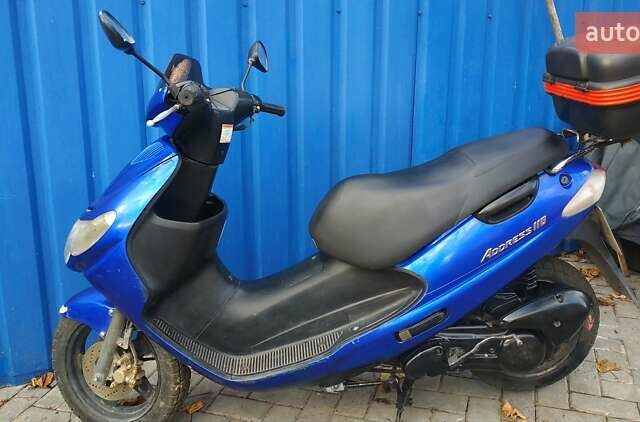 Синий Сузуки Address 110, объемом двигателя 0.11 л и пробегом 20 тыс. км за 844 $, фото 1 на Automoto.ua