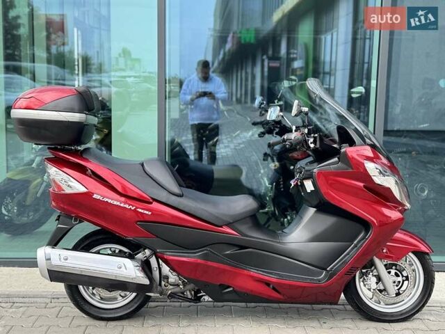 Красный Сузуки Burgman 400, объемом двигателя 0.4 л и пробегом 26 тыс. км за 3499 $, фото 1 на Automoto.ua