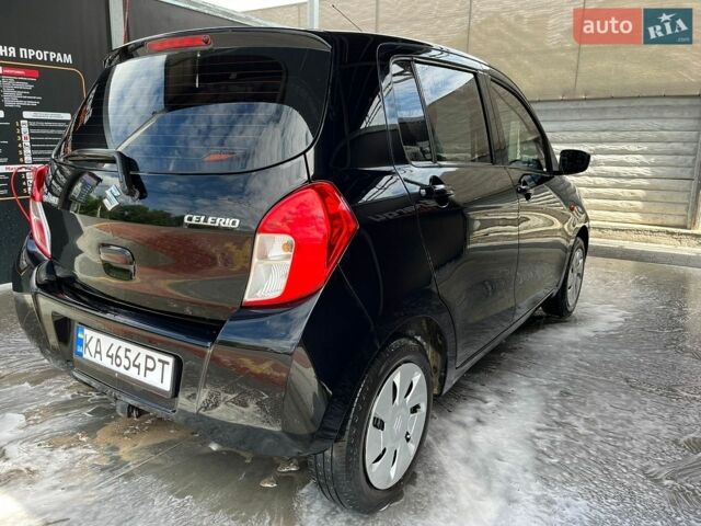 Черный Сузуки Celerio, объемом двигателя 1 л и пробегом 77 тыс. км за 9700 $, фото 1 на Automoto.ua