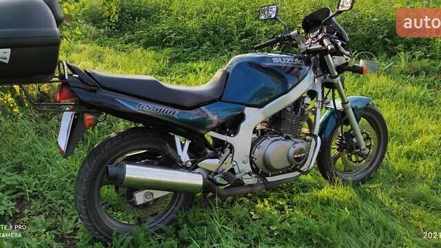 Зелений Сузукі GS 500, об'ємом двигуна 0.5 л та пробігом 40 тис. км за 2200 $, фото 1 на Automoto.ua