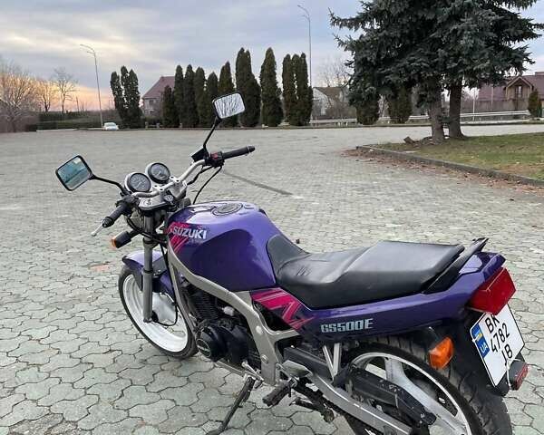 Фіолетовий Сузукі GS 500E, об'ємом двигуна 0.5 л та пробігом 25 тис. км за 2000 $, фото 1 на Automoto.ua