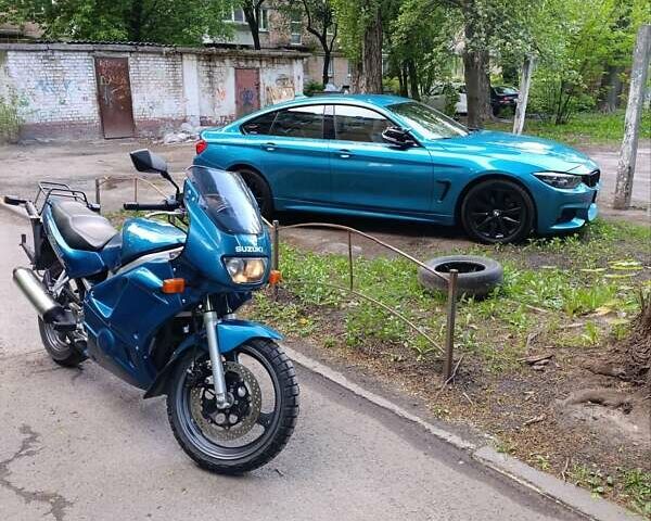 Синий Сузуки GS 500E, объемом двигателя 0.5 л и пробегом 40 тыс. км за 2500 $, фото 1 на Automoto.ua