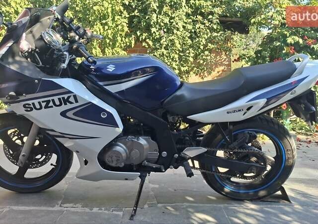 Синий Сузуки GS 500F, объемом двигателя 0.49 л и пробегом 41 тыс. км за 3400 $, фото 1 на Automoto.ua