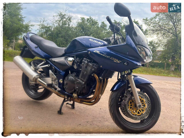 Синий Сузуки GSF 1200S Bandit, объемом двигателя 1.2 л и пробегом 52 тыс. км за 4999 $, фото 1 на Automoto.ua