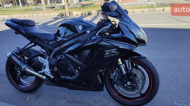 Черный Сузуки GSX-R 600, объемом двигателя 0.6 л и пробегом 19 тыс. км за 9700 $, фото 1 на Automoto.ua