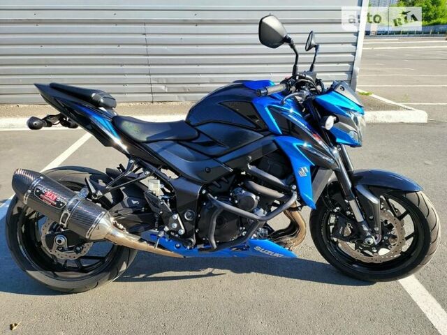 Синий Сузуки GSX-S, объемом двигателя 0.75 л и пробегом 7 тыс. км за 8200 $, фото 1 на Automoto.ua