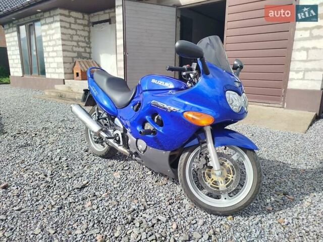 Синий Сузуки GSX 600F, объемом двигателя 0.6 л и пробегом 30 тыс. км за 3300 $, фото 1 на Automoto.ua