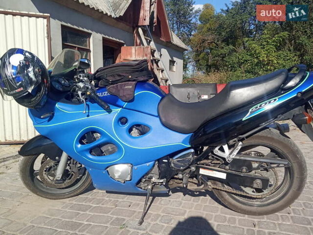 Синій Сузукі GSX 600F, об'ємом двигуна 0 л та пробігом 41 тис. км за 2500 $, фото 1 на Automoto.ua