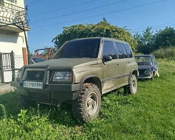 Зеленый Сузуки Sidekick, объемом двигателя 1.59 л и пробегом 154 тыс. км за 4100 $, фото 1 на Automoto.ua