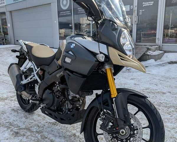 Бежевий Сузукі V-Strom 1000, об'ємом двигуна 1 л та пробігом 27 тис. км за 8499 $, фото 1 на Automoto.ua