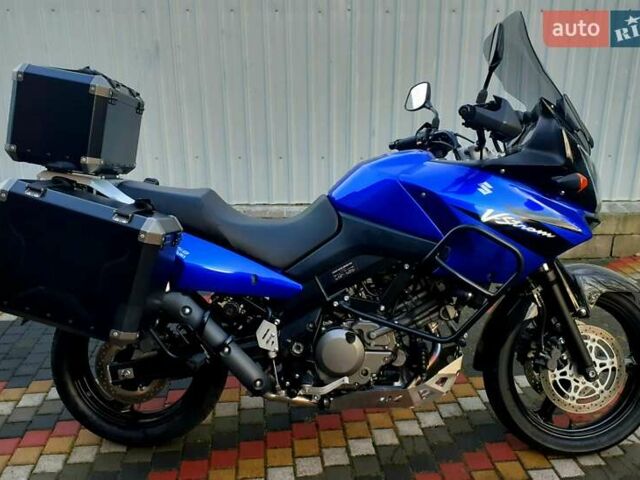 Синий Сузуки V-Strom 650, объемом двигателя 0.65 л и пробегом 36 тыс. км за 4700 $, фото 1 на Automoto.ua