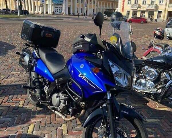 Синій Сузукі V-Strom 650, об'ємом двигуна 0.65 л та пробігом 5 тис. км за 5500 $, фото 1 на Automoto.ua