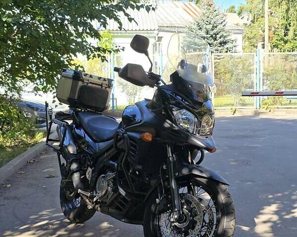 Черный Сузуки V-Strom 650/XT, объемом двигателя 0.65 л и пробегом 49 тыс. км за 6950 $, фото 1 на Automoto.ua