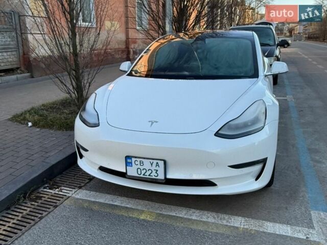 Белый Тесла Модель 3, объемом двигателя 0 л и пробегом 131 тыс. км за 18500 $, фото 1 на Automoto.ua