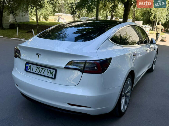 Белый Тесла Модель 3, объемом двигателя 0 л и пробегом 42 тыс. км за 16600 $, фото 1 на Automoto.ua