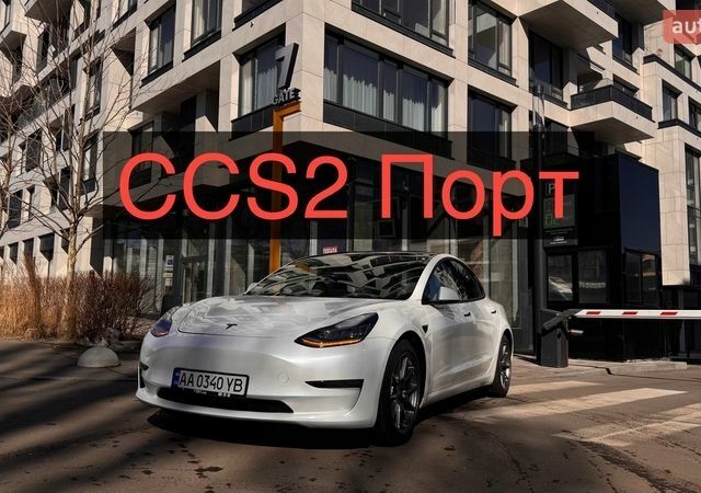 Белый Тесла Модель 3, объемом двигателя 0 л и пробегом 77 тыс. км за 20500 $, фото 1 на Automoto.ua