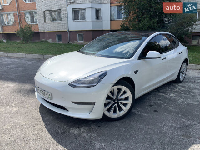Белый Тесла Модель 3, объемом двигателя 0 л и пробегом 99 тыс. км за 13500 $, фото 1 на Automoto.ua