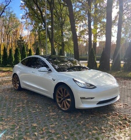 Білий Тесла Модель 3, об'ємом двигуна 0 л та пробігом 58 тис. км за 18800 $, фото 1 на Automoto.ua