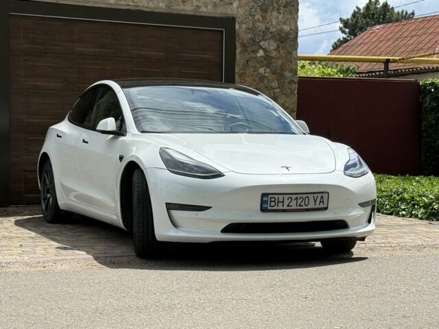 Белый Тесла Модель 3, объемом двигателя 0 л и пробегом 78 тыс. км за 16700 $, фото 1 на Automoto.ua
