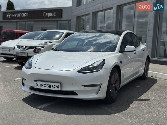 Белый Тесла Модель 3, объемом двигателя 0 л и пробегом 37 тыс. км за 22999 $, фото 1 на Automoto.ua