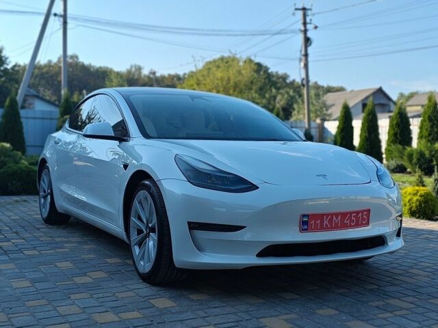 Белый Тесла Модель 3, объемом двигателя 0 л и пробегом 95 тыс. км за 18700 $, фото 1 на Automoto.ua