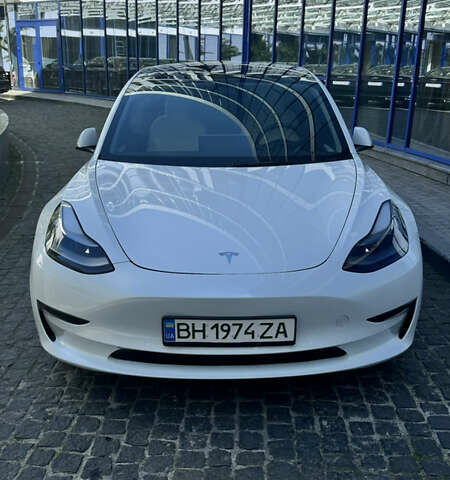 Белый Тесла Модель 3, объемом двигателя 0 л и пробегом 22 тыс. км за 24400 $, фото 1 на Automoto.ua