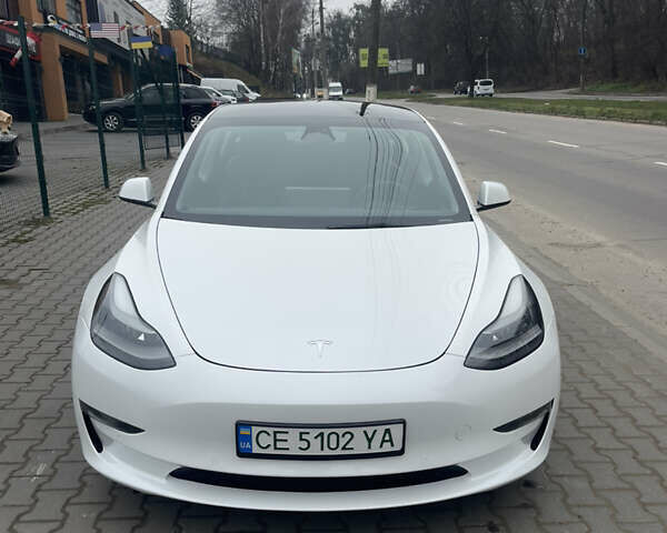 Белый Тесла Модель 3, объемом двигателя 0 л и пробегом 95 тыс. км за 22500 $, фото 1 на Automoto.ua