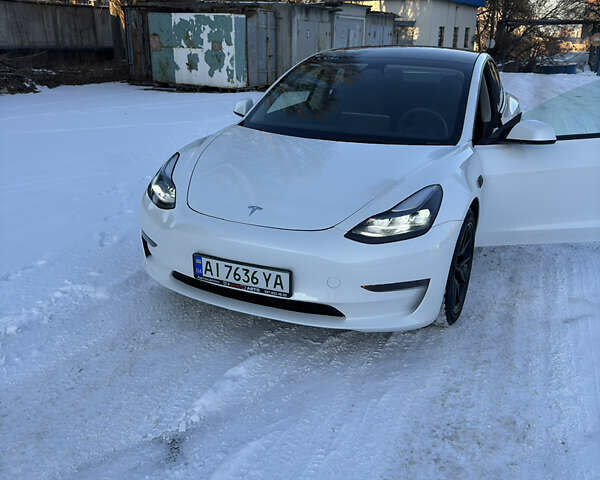 Белый Тесла Модель 3, объемом двигателя 0 л и пробегом 69 тыс. км за 20500 $, фото 1 на Automoto.ua