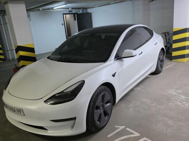 Белый Тесла Модель 3, объемом двигателя 0 л и пробегом 44 тыс. км за 21700 $, фото 1 на Automoto.ua