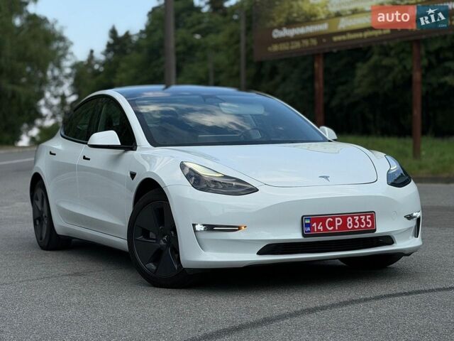 Белый Тесла Модель 3, объемом двигателя 0 л и пробегом 19 тыс. км за 20500 $, фото 1 на Automoto.ua