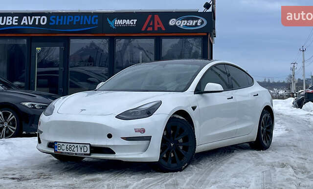 Білий Тесла Модель 3, об'ємом двигуна 0 л та пробігом 76 тис. км за 18800 $, фото 1 на Automoto.ua