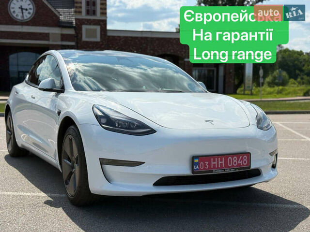 Белый Тесла Модель 3, объемом двигателя 0 л и пробегом 39 тыс. км за 25500 $, фото 1 на Automoto.ua