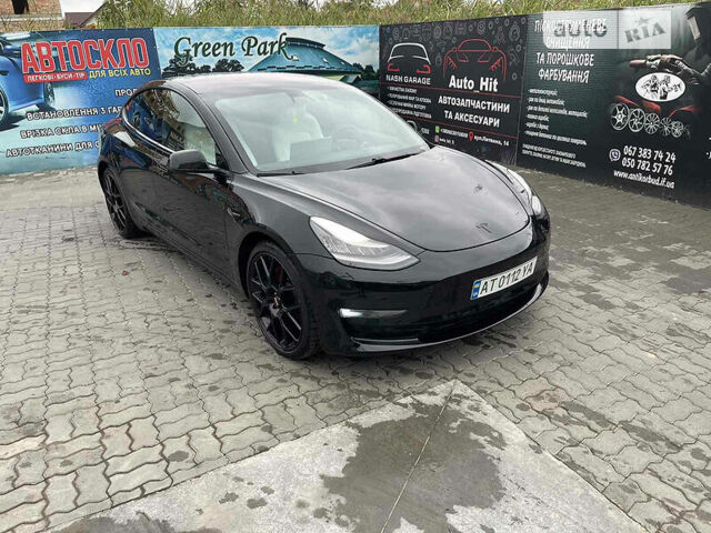 Черный Тесла Модель 3, объемом двигателя 0 л и пробегом 95 тыс. км за 23000 $, фото 1 на Automoto.ua