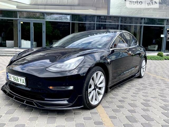 Чорний Тесла Модель 3, об'ємом двигуна 0 л та пробігом 78 тис. км за 23000 $, фото 1 на Automoto.ua