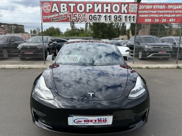 Черный Тесла Модель 3, объемом двигателя 0 л и пробегом 96 тыс. км за 16300 $, фото 1 на Automoto.ua