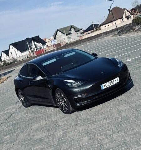 Черный Тесла Модель 3, объемом двигателя 0 л и пробегом 119 тыс. км за 16900 $, фото 1 на Automoto.ua