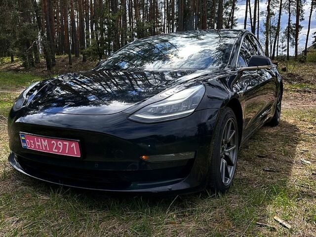 Черный Тесла Модель 3, объемом двигателя 75 л и пробегом 198 тыс. км за 15300 $, фото 1 на Automoto.ua