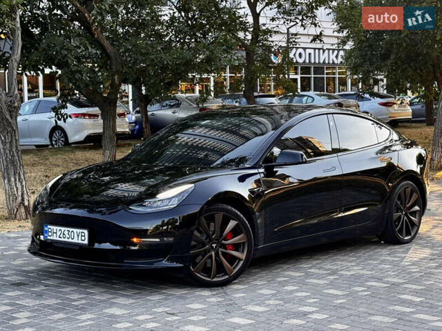 Черный Тесла Модель 3, объемом двигателя 0 л и пробегом 75 тыс. км за 18000 $, фото 1 на Automoto.ua