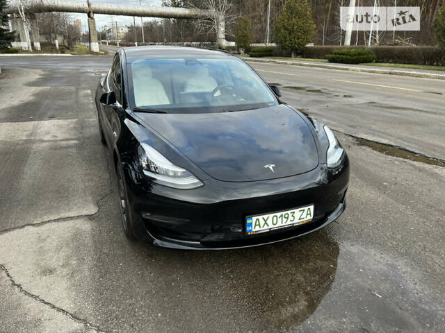 Чорний Тесла Модель 3, об'ємом двигуна 0 л та пробігом 142 тис. км за 21500 $, фото 1 на Automoto.ua