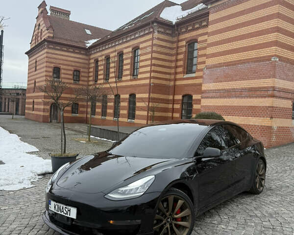 Черный Тесла Модель 3, объемом двигателя 0 л и пробегом 92 тыс. км за 18499 $, фото 1 на Automoto.ua
