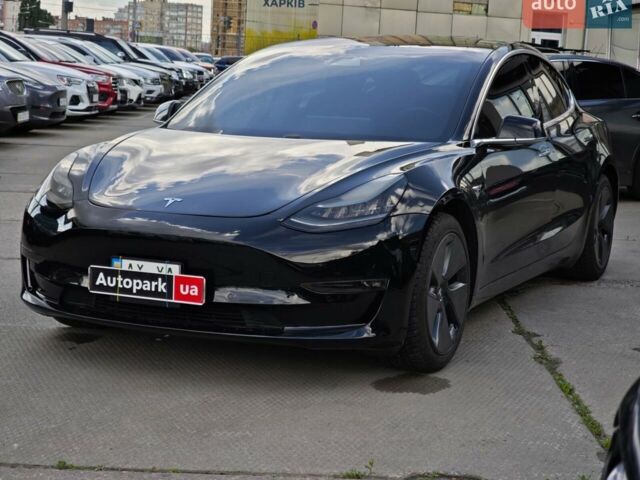 Черный Тесла Модель 3, объемом двигателя 0 л и пробегом 93 тыс. км за 16540 $, фото 1 на Automoto.ua