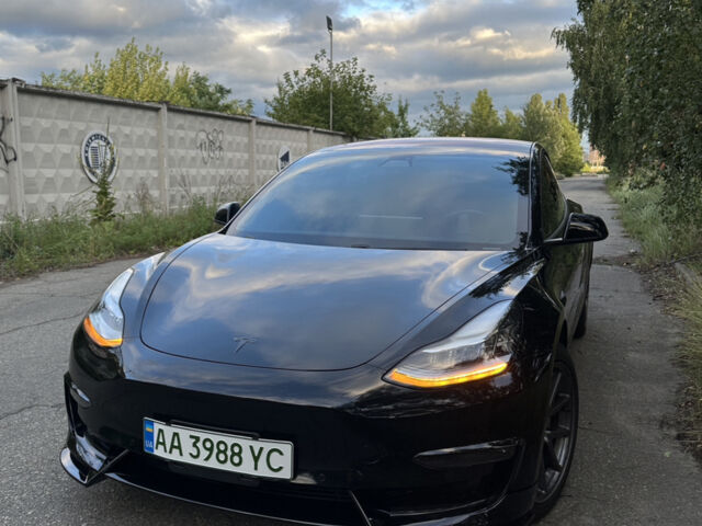 Черный Тесла Модель 3, объемом двигателя 0 л и пробегом 74 тыс. км за 19500 $, фото 1 на Automoto.ua