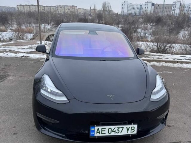 Черный Тесла Модель 3, объемом двигателя 0 л и пробегом 79 тыс. км за 21500 $, фото 1 на Automoto.ua