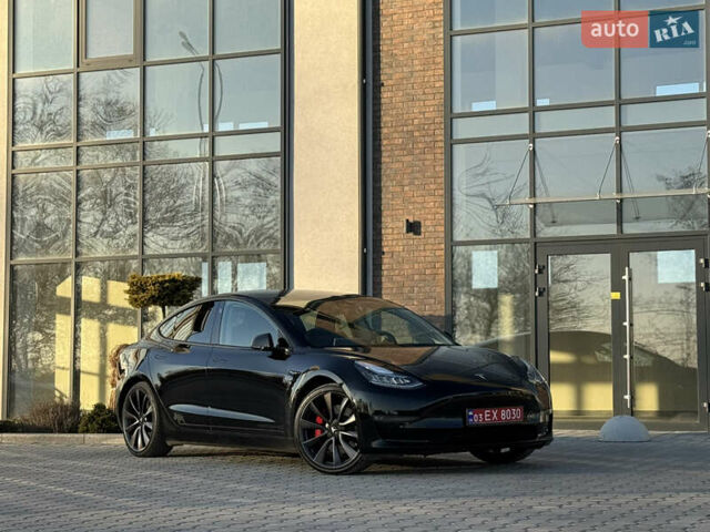Чорний Тесла Модель 3, об'ємом двигуна 0 л та пробігом 117 тис. км за 18999 $, фото 1 на Automoto.ua