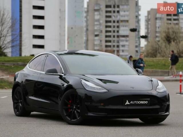 Черный Тесла Модель 3, объемом двигателя 0 л и пробегом 159 тыс. км за 17000 $, фото 1 на Automoto.ua